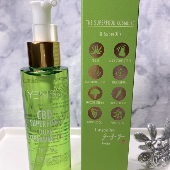 Yensa CBD Superfood Dual Cleansing Oil, NEW - Full Size 150 ml - Picture 3 of 12